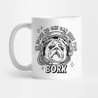 Space Pug Mug